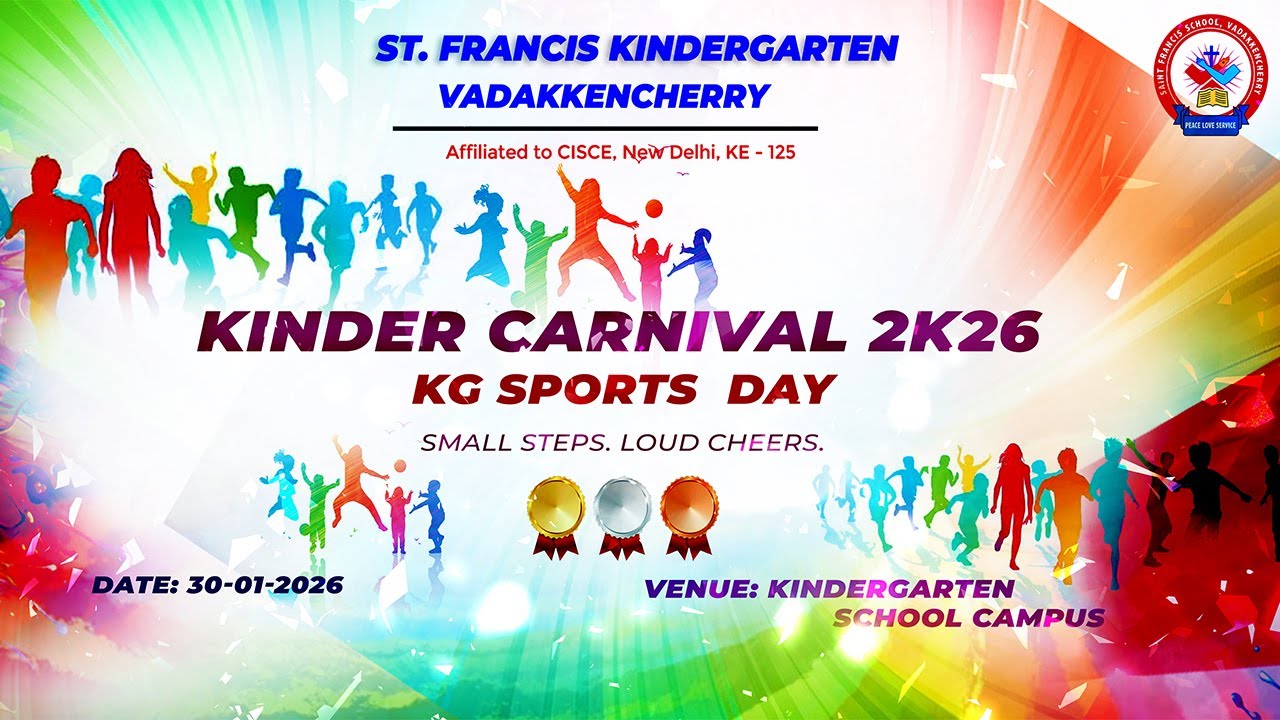 Kinder Carnival Promo - KG SPORTS DAY 2026 | St. Francis Kindergarten