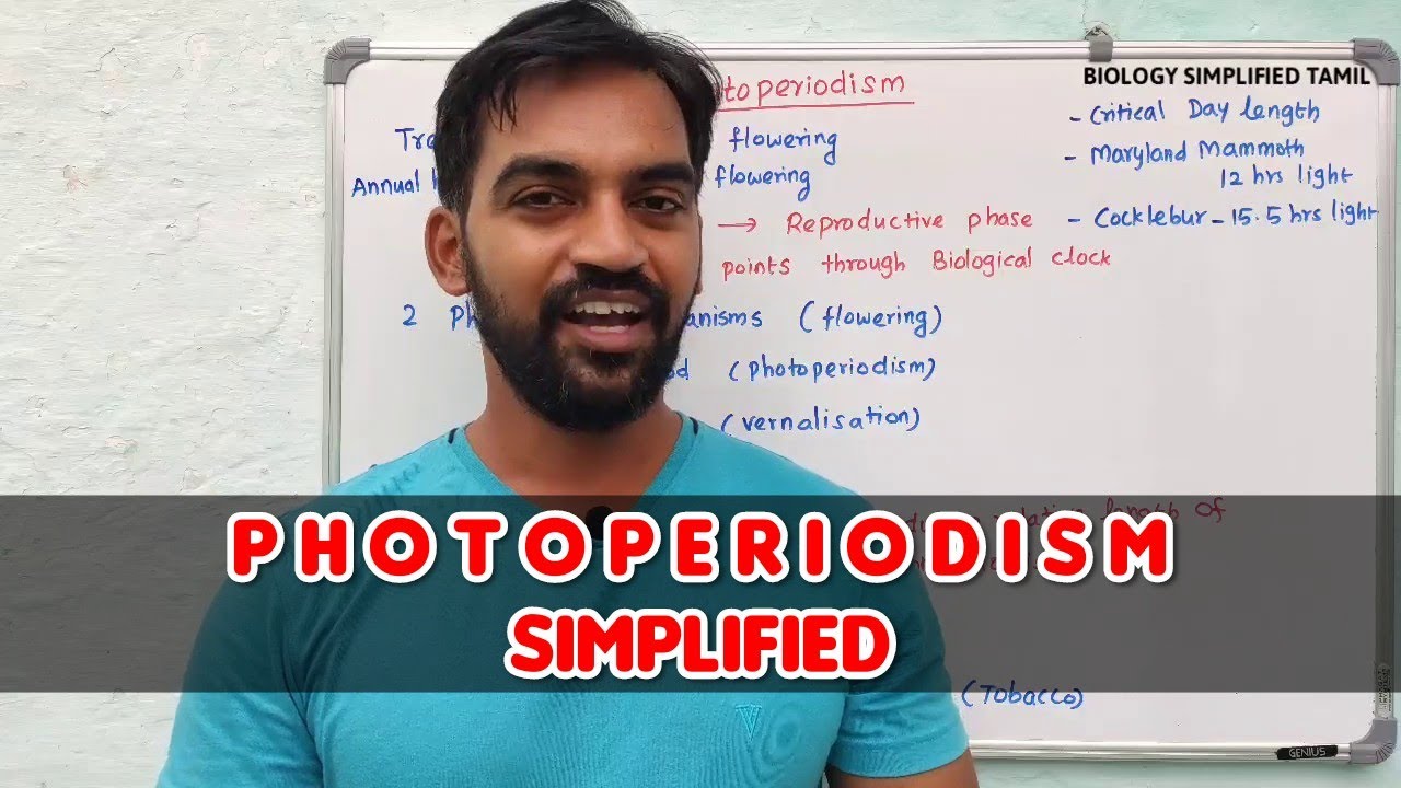 Photoperiodism | Plant physiology | Senthilnathan