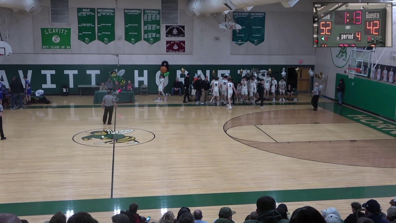 Morse at Leavitt Boys Basketball 1/30/26