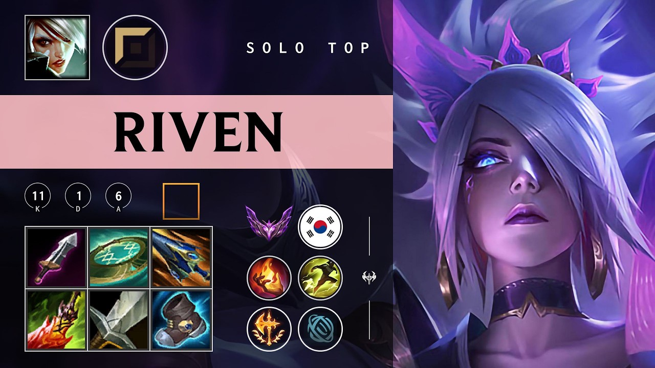 Riven Top vs Gangplank - KR Master Patch 26.03