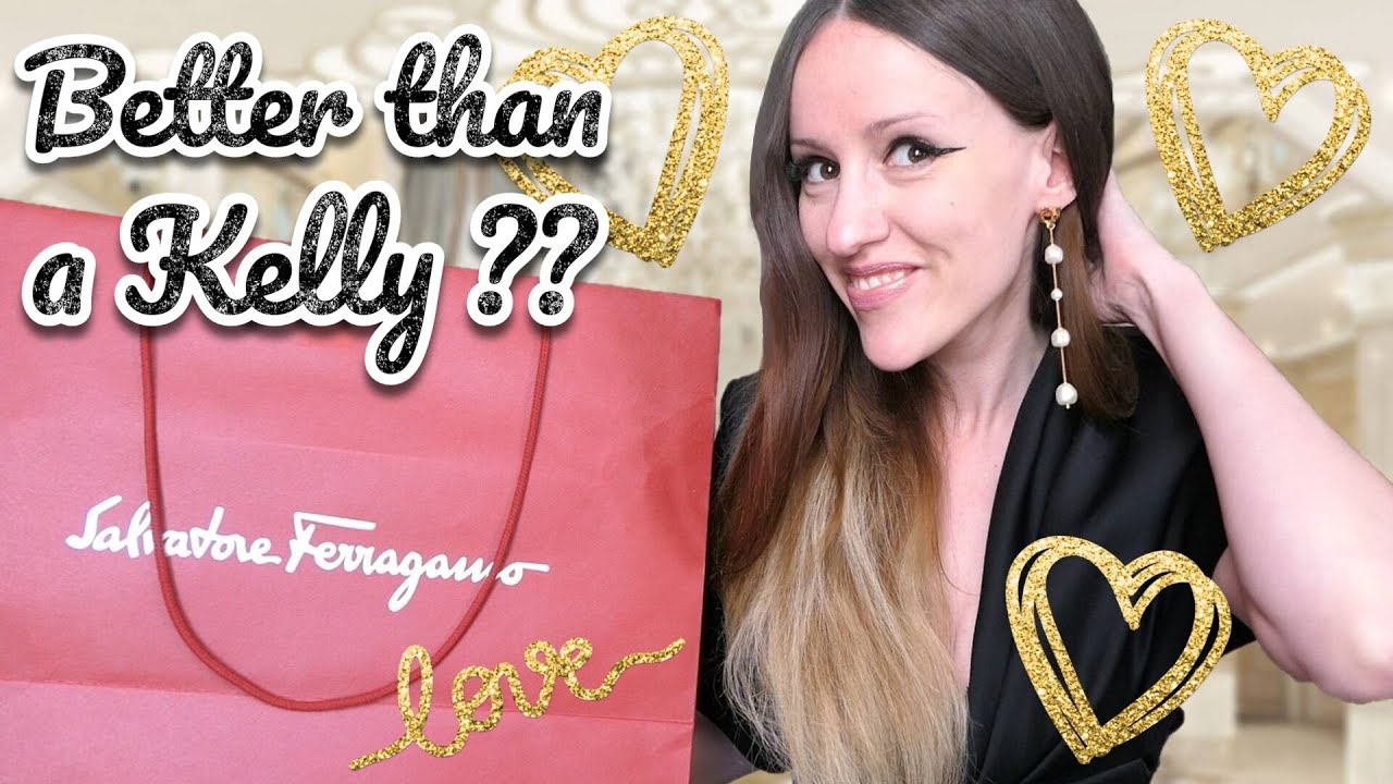 UNBOXING TIME 😍 The BEST Hermes Kelly alternative - ONLY 20% of the price!! 😮😮😮 Salvatore Ferragamo