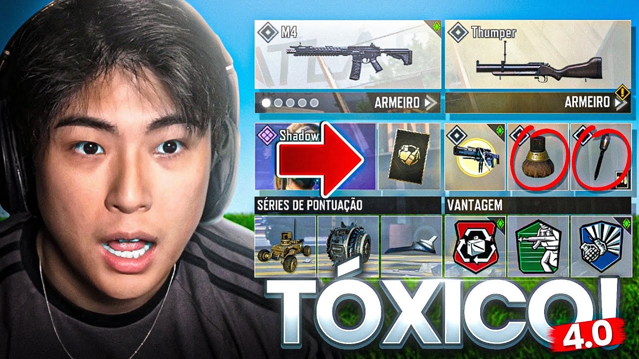 USEI O ARMAMENTO 4.0 MAIS TÓXICO DO COD MOBILE! 🤢