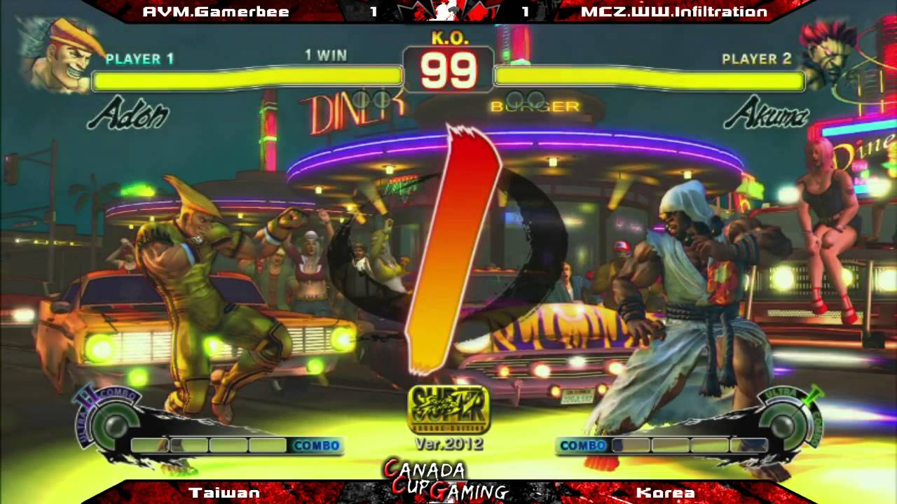 Gamerbee против Infiltration - Canada Cup Gaming 2012 SFIV