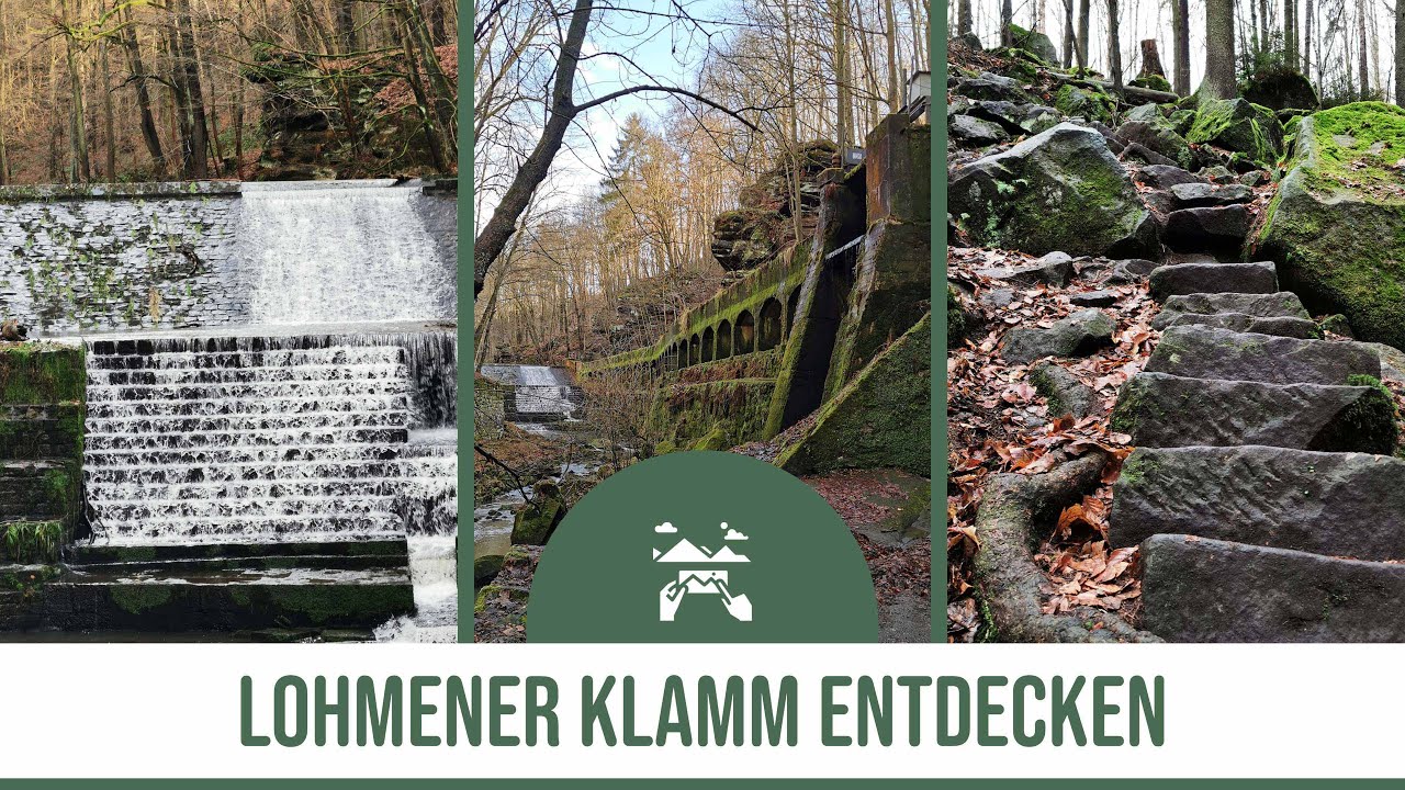 Rundgang durch die Lohmener Klamm