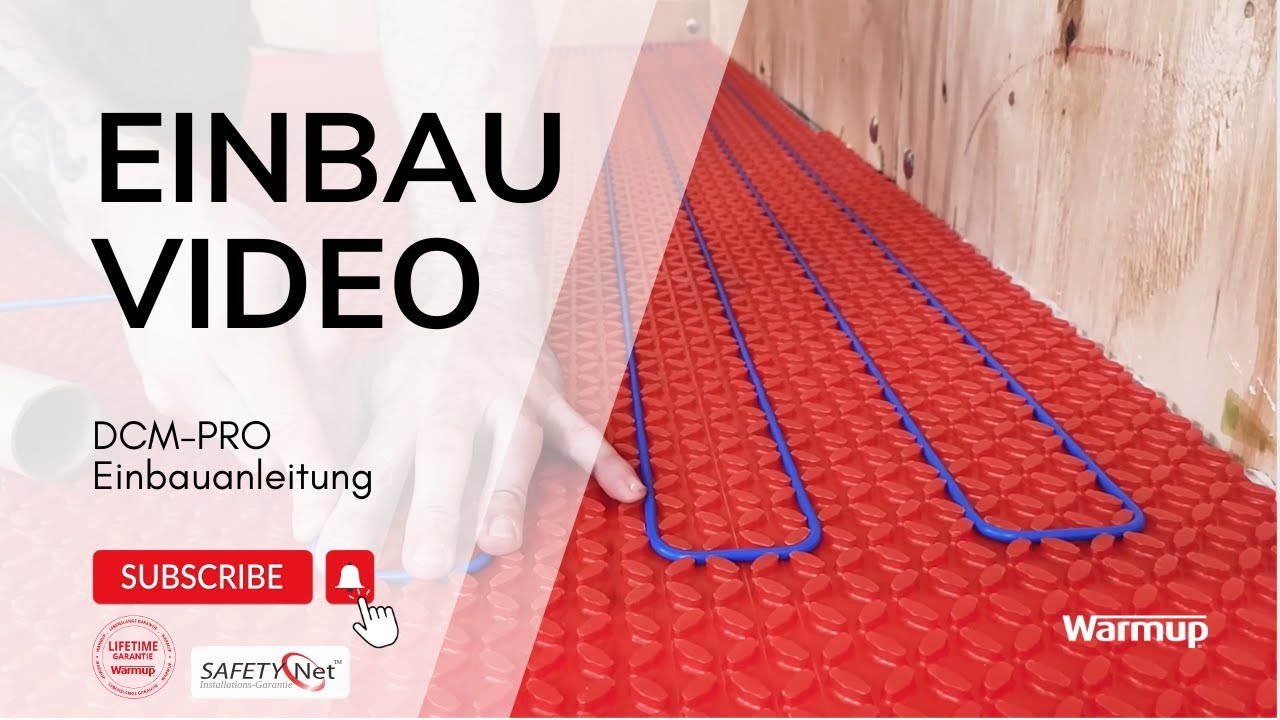 Warmup DCM-PRO Einbau: Die Revolution der Heizsysteme für Heimwerker & Profis!