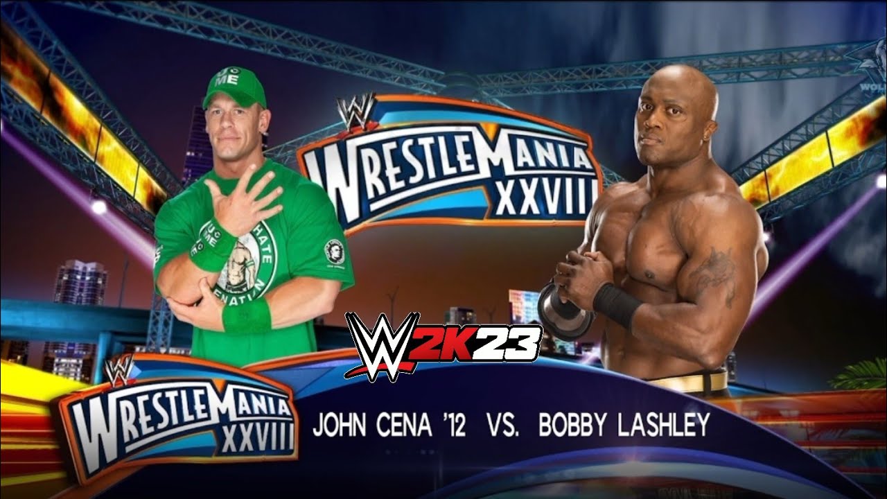 John Cena vs Bobby Lashley - WWE 2K23
