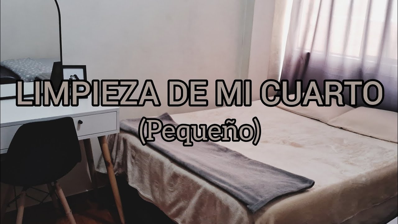 LIMPIEZA DE MI CUARTO PEQUEÑO|Marijo Valles