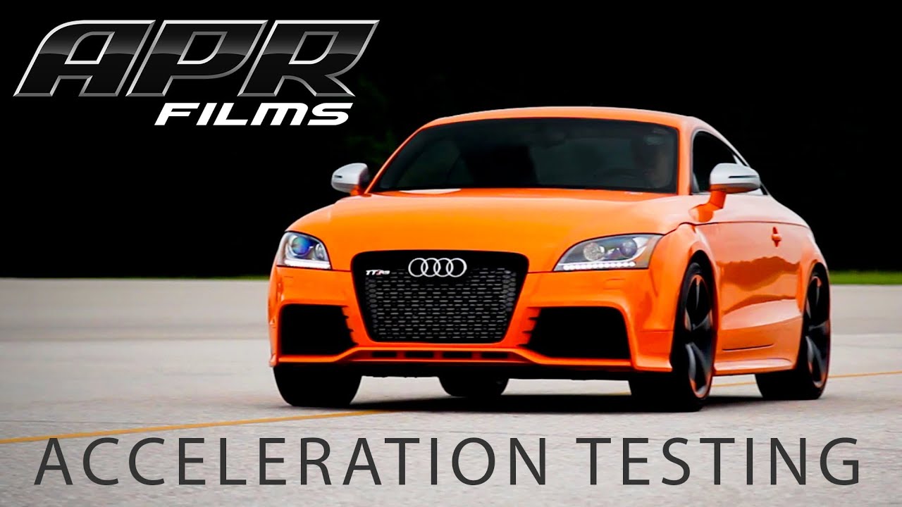 APR TT RS 2.5 TFSI Stage III Acceleration Testing