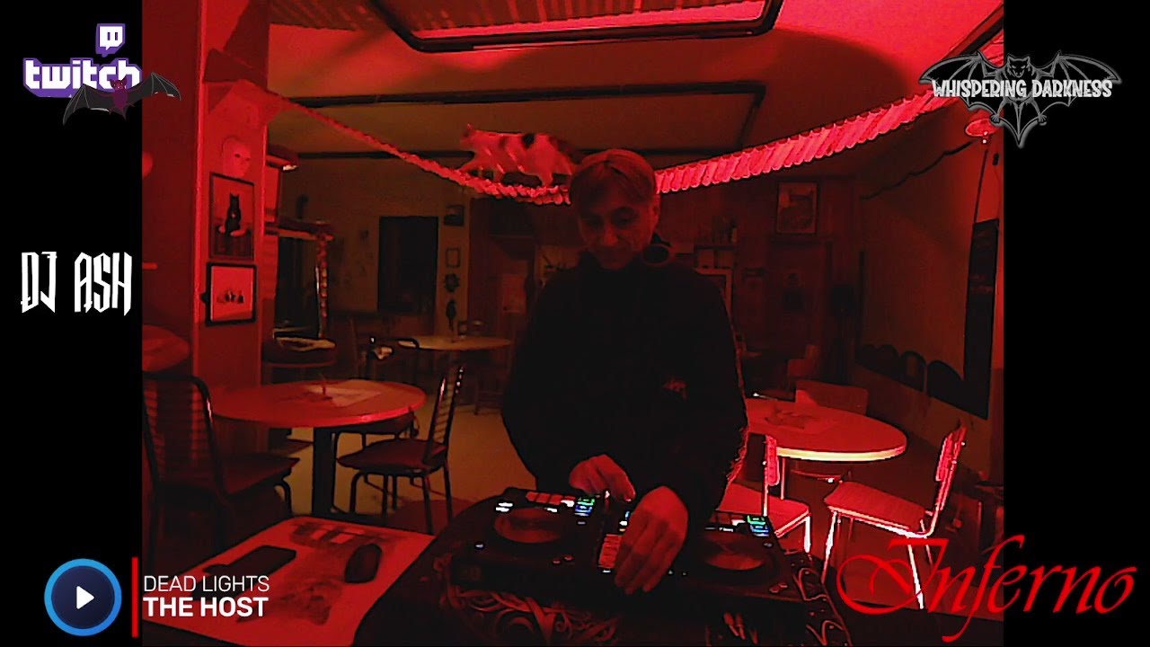 DJ Ash #inferno #goth#postpunk #darkwave mix Vol. 123 live from #Neko Cat Café Vicenza  (15.01.2026)