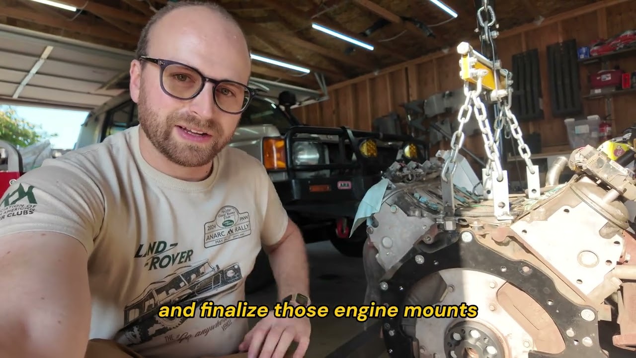 Discovery II LS Swap Kit - Part 4: CNC machined prototypes, and final engine mount design