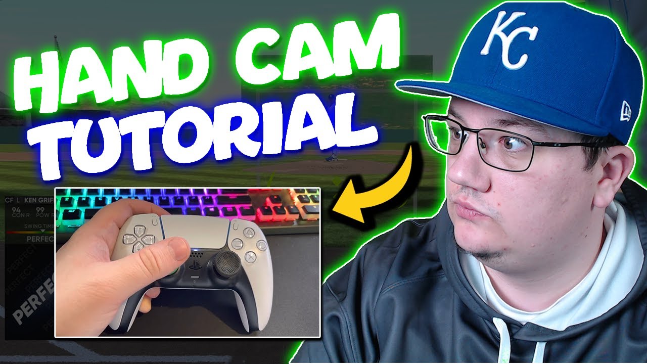 Hitting and Pitching Hand Cam Tutorial - MLB The Show 21 Tips