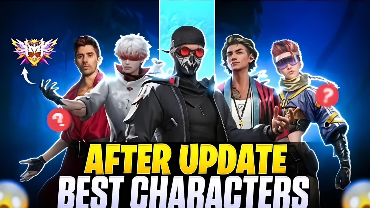 BEST ACTIVE CHARACTER FOR BR RANK & CS RANK | Which Is Best Character In Free Fire 2026