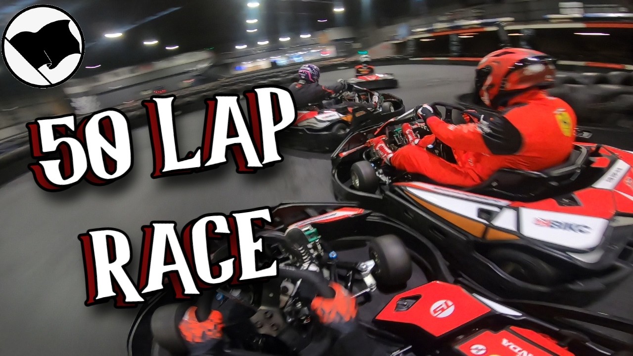 First Race of the year - TeamSport Karting Leeds (50 Lapper)