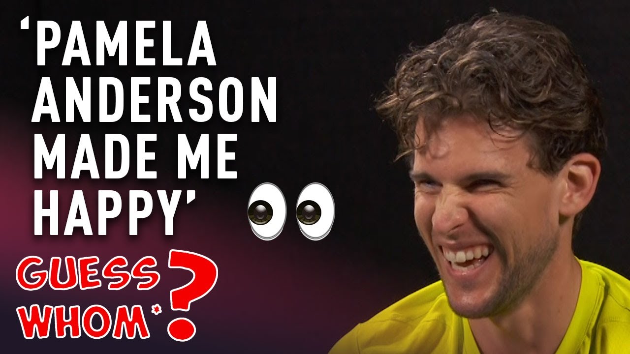 'Pamela made me happy' Dominic Thiem Guess Whom | Wide World of Sports