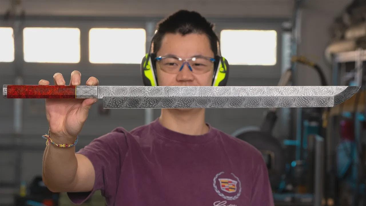 Vyrábím nejluxusnější tuňákovou katanu na světě