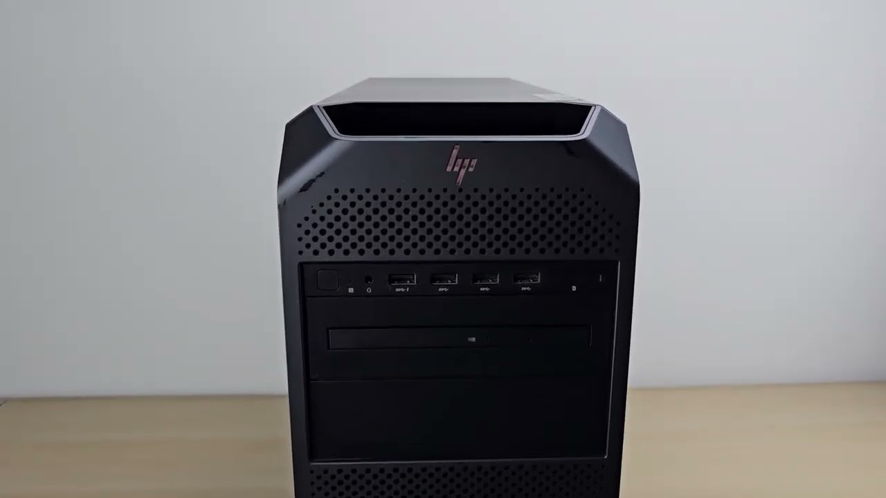 HP Z4 G4 Workstation PC + Nvidia / Xeon W-2245 / 32GB RAM / 256GB SSD / DVD-RW