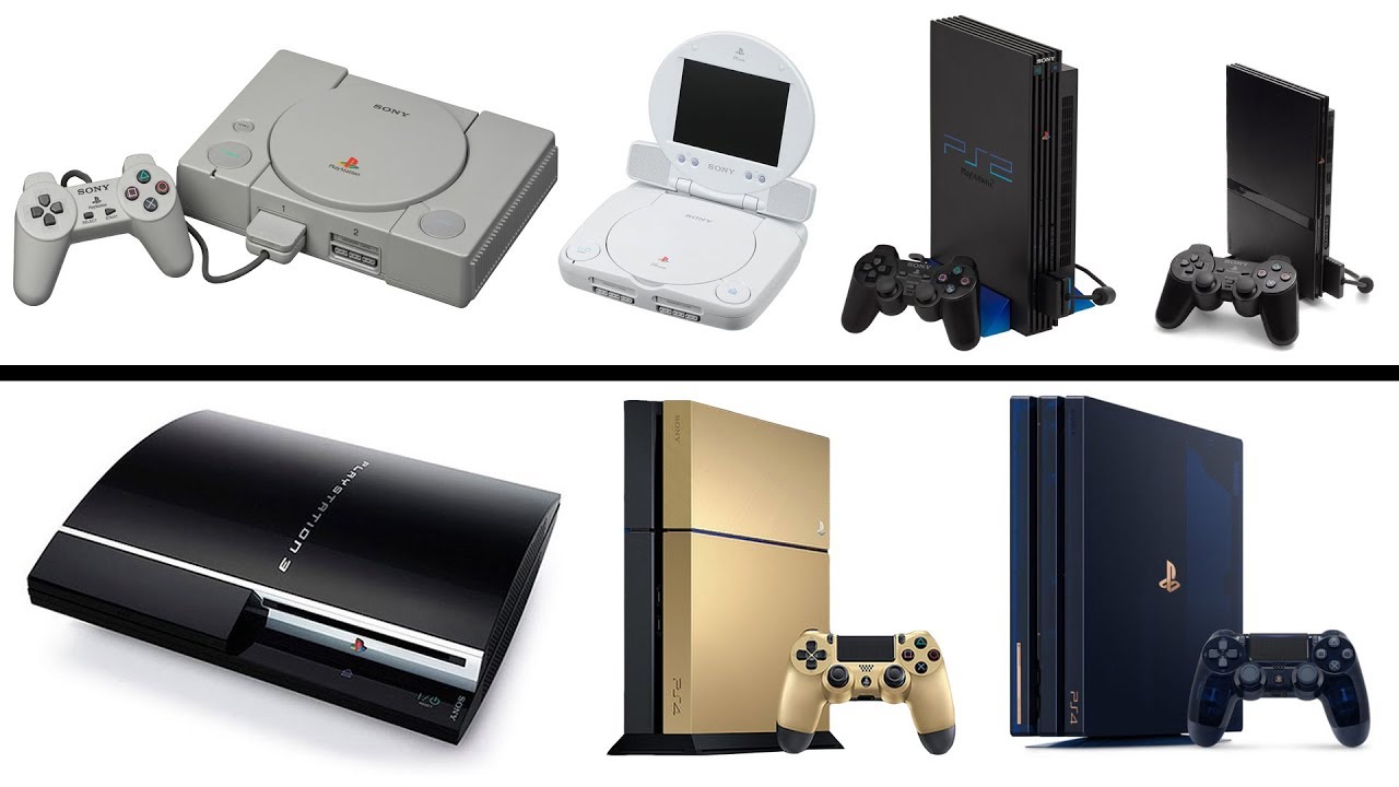 All PlayStation Console Generations Unboxing (1994-2019) PS1, PS2, PS3, PS4