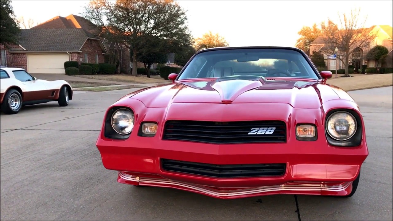 1981 CAMARO Z28 FOR SALE $17,500 DALLAS TX