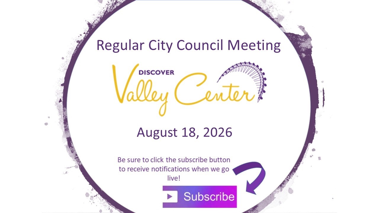 Regular City Council 8.18.2026