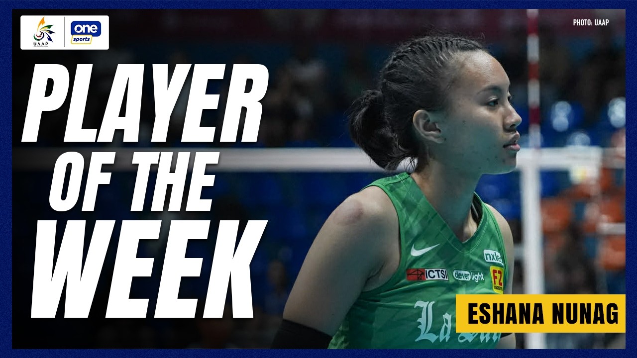 ESHANA NUNAG HIGHLIGHTS | PLAYER OF THE WEEK | UAAP SEASON 88 WOMEN&rsquo;S VOLLEYBALL