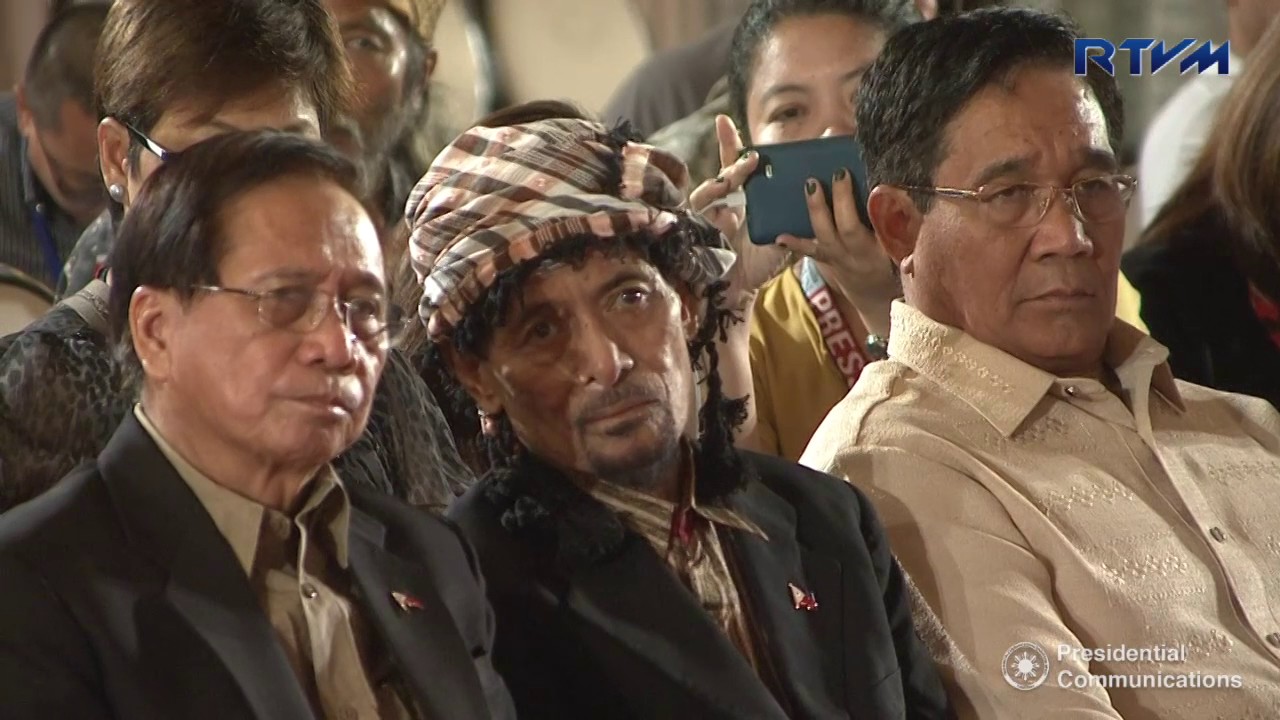 Presentation of MNLF founding chairman Nur Misuari (Speech) 11/3/2016