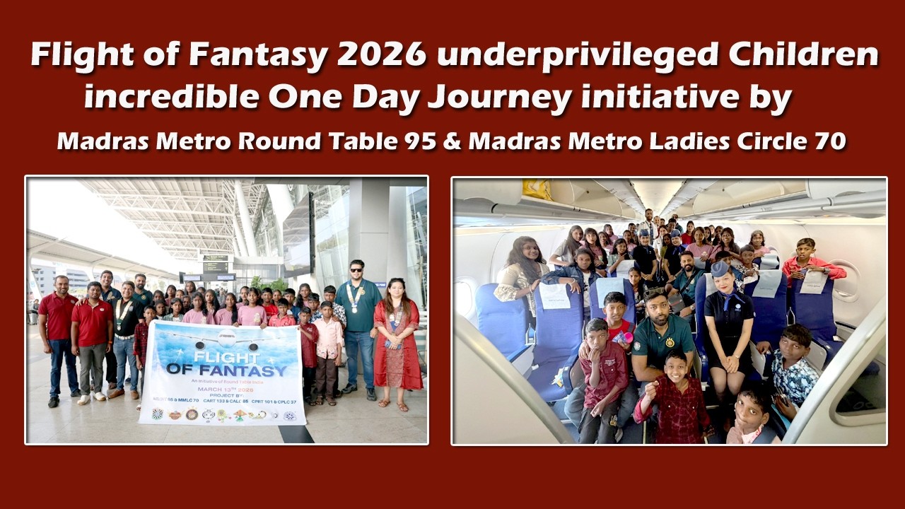 Flight of Fantasy 2026 underprivileged Children incredible One Day Journey