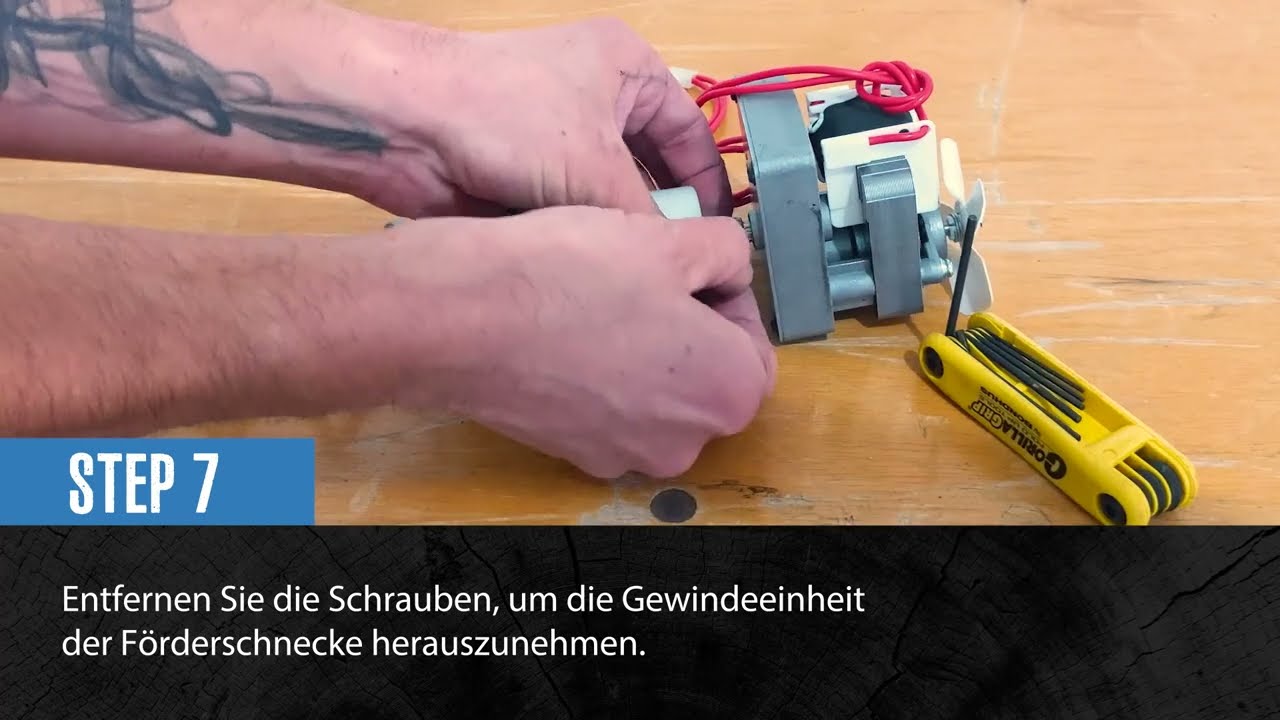 PIT BOSS- Ersetzen Sie den Schneckenmotor