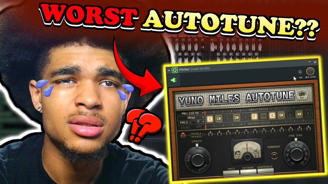 making a song but i have to use the worst autotune...