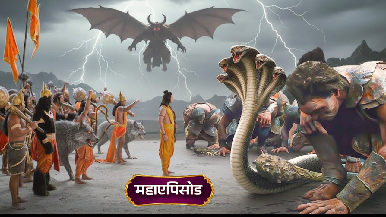 श्री राम की महाविजय | दानव सेना ने किया समर्पण | पौराणिक कथा | Shrimad Ramayan #ram #ramayan