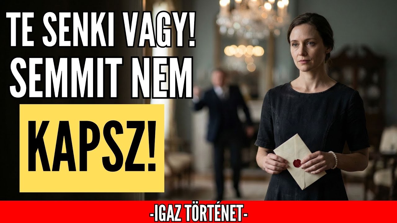 „A nagyi nem szeretett” – apám vigyorgott. A titkos végrendelet földönfutóvá tette...