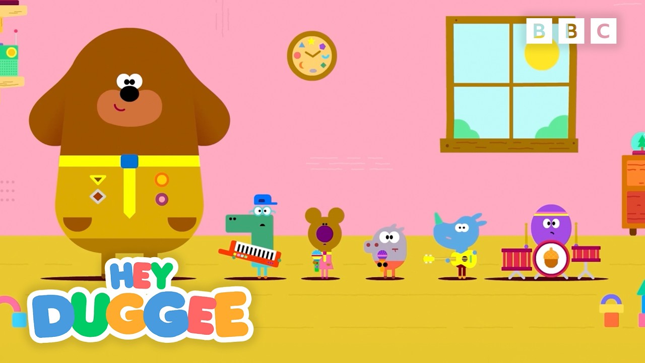 Art & Music Class With Duggee 🎹 🎨  | Hey Duggee