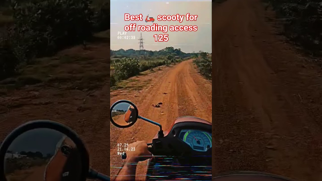 Best scooty for off roading access 125 #viral #shorts #like #share #subscribe #comment #support