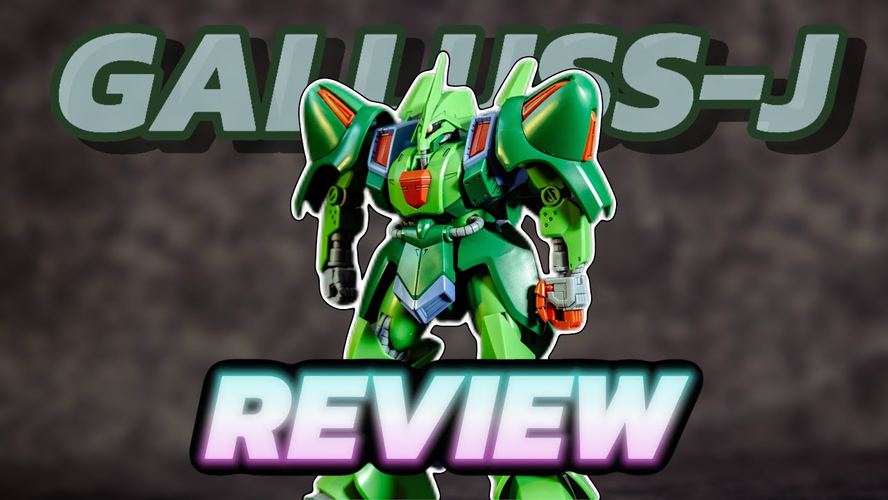 HGUC 262 - Galluss-J model kit REVIEW - ZZ Gundam [4K]