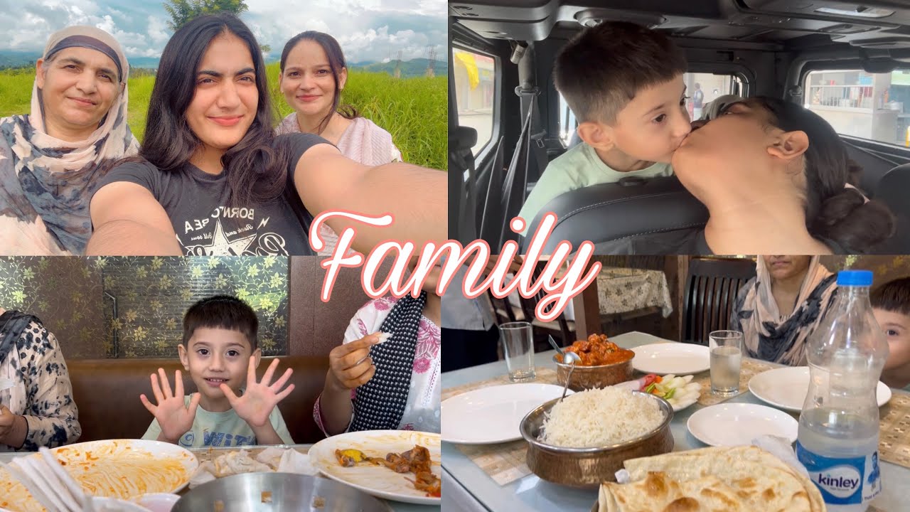 Sunday lunch with family❤️|| lunch pr le gai family ko