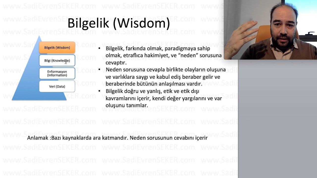 DIKW (Bilgi Piramidi, Knowledge Pyramid)