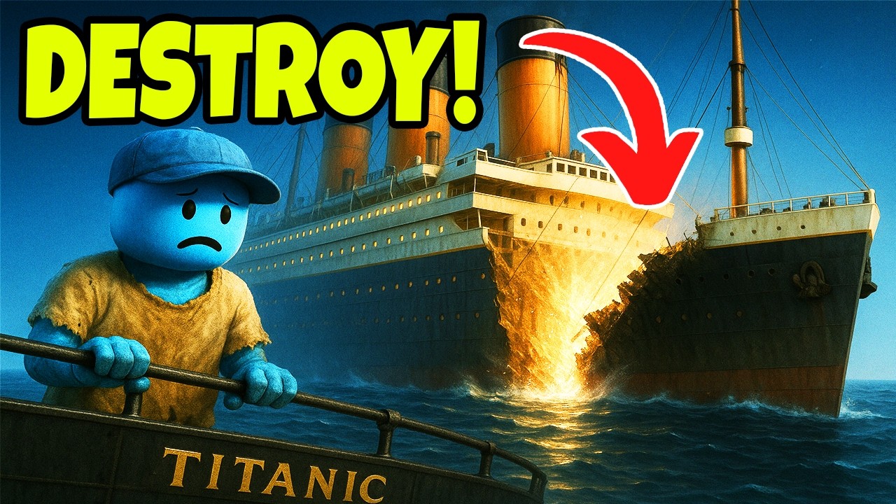 Титаник тонет, но я бездомный! | Выживание в Roblox