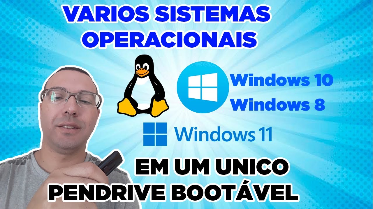 Pendrive Bootável com vários Sistemas Operacionais - Simples e Fácil!!!