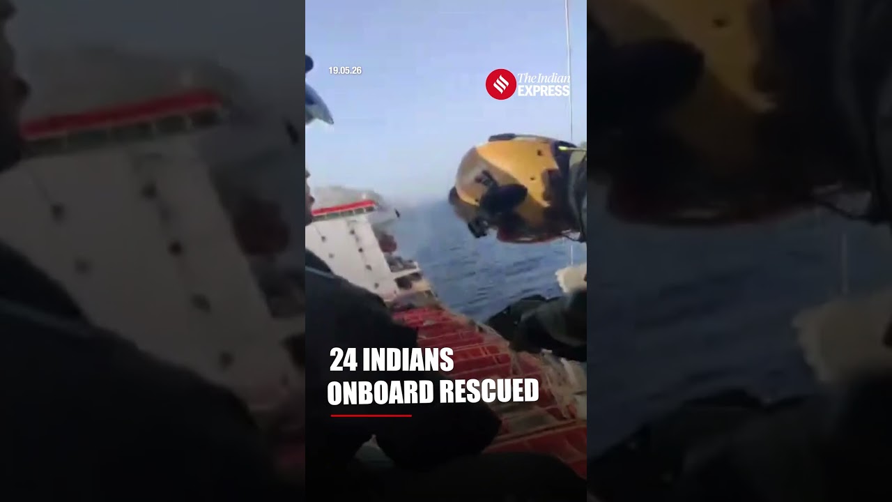 24 Indian Crew Members Rescued Following Missile Attack On Tanker Off Oman Coast