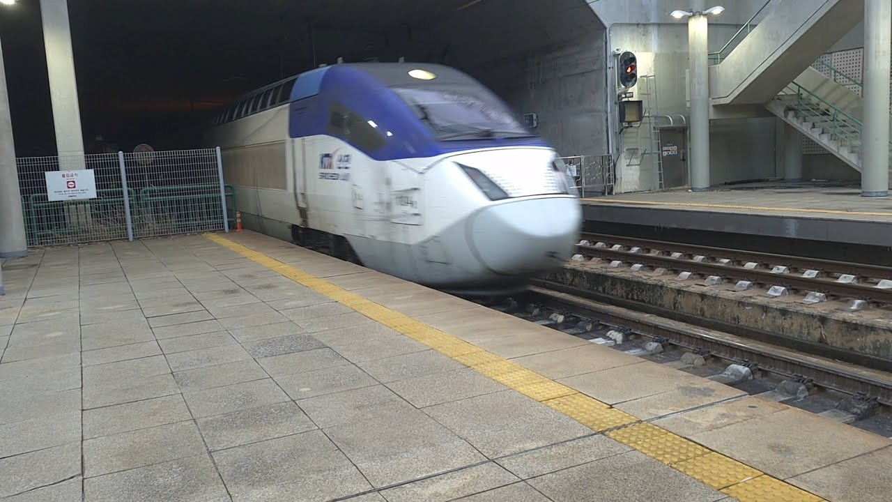 [철도풍경]  KORAIL 경부고속선 KTX-광명역 #407 ㆍ #4051 목포행 KTX-산천 여수EXPO행 KTX_산천(원강) 복합열차 진입/도착