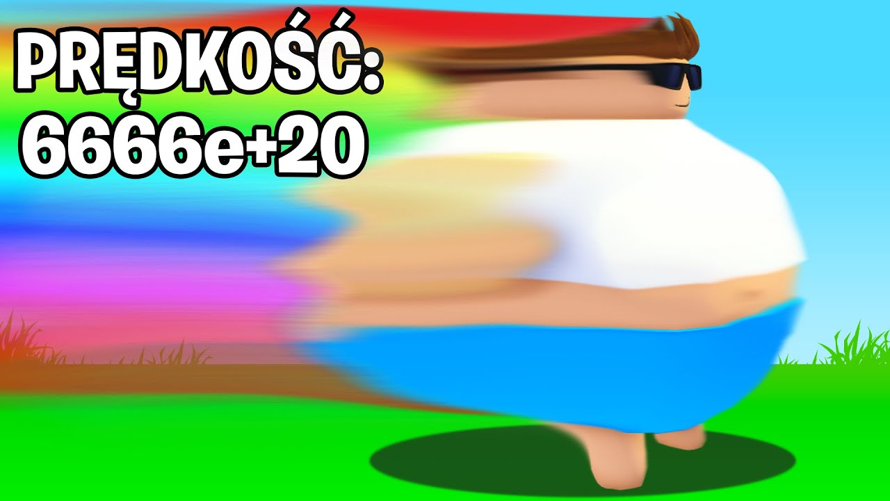 Zostałem NAJSZYBSZYM GRUBASKIEM na ŚWIECIE! | ROBLOX