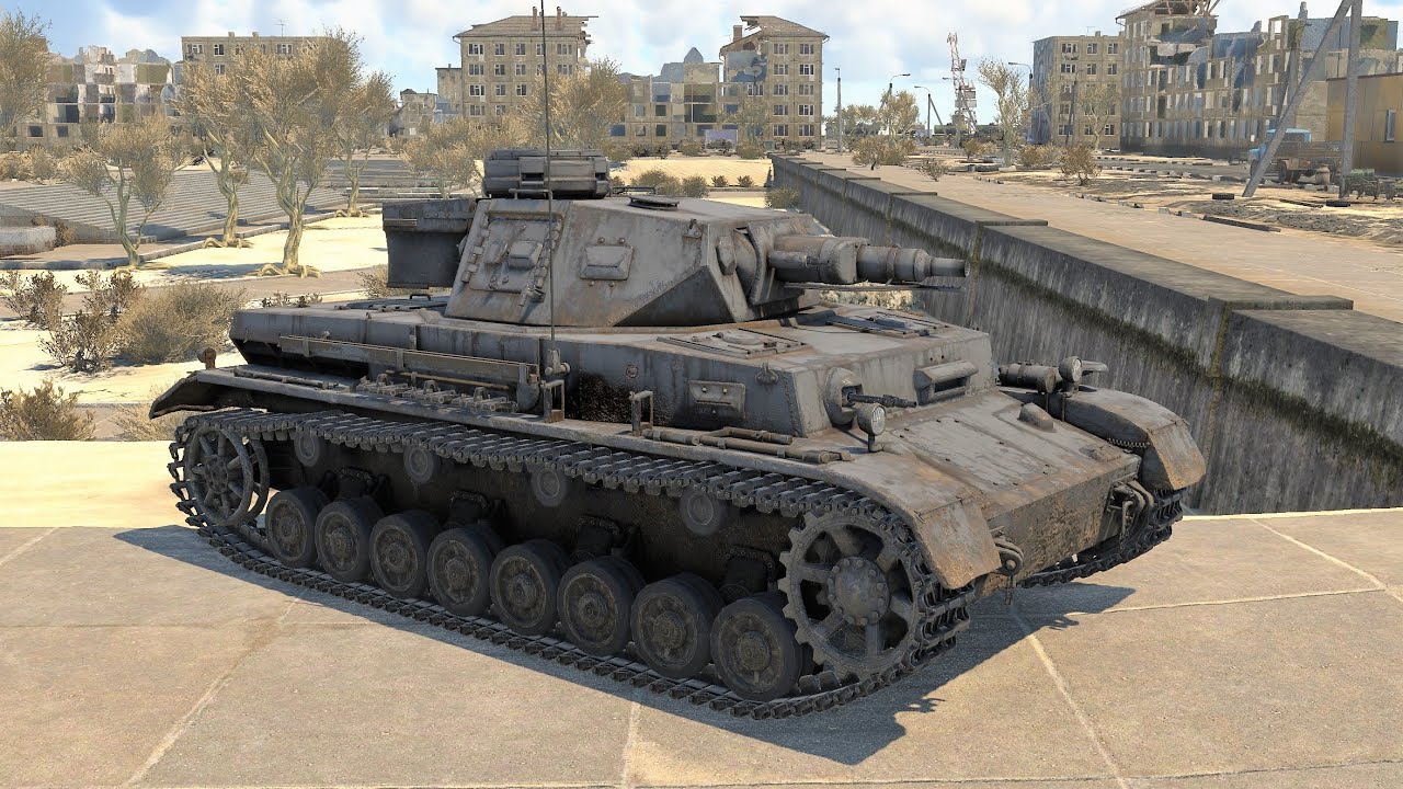 War Thunder: Germany - Panzer IV F1 Gameplay [1440p 60FPS]