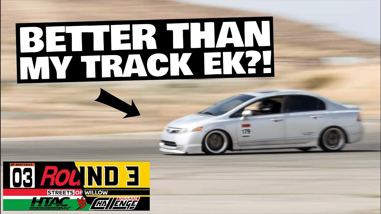 Tracked my DAILY & now I have a PROBLEM… its REALLY good | FA5 Civic Si Streets of Willow HTAC rd 3