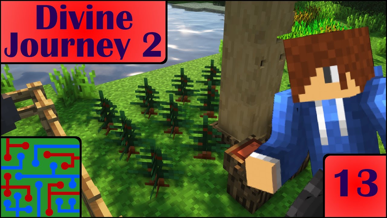 Red Cedar! | Minecraft: Divine Journey 2 | Episode 13