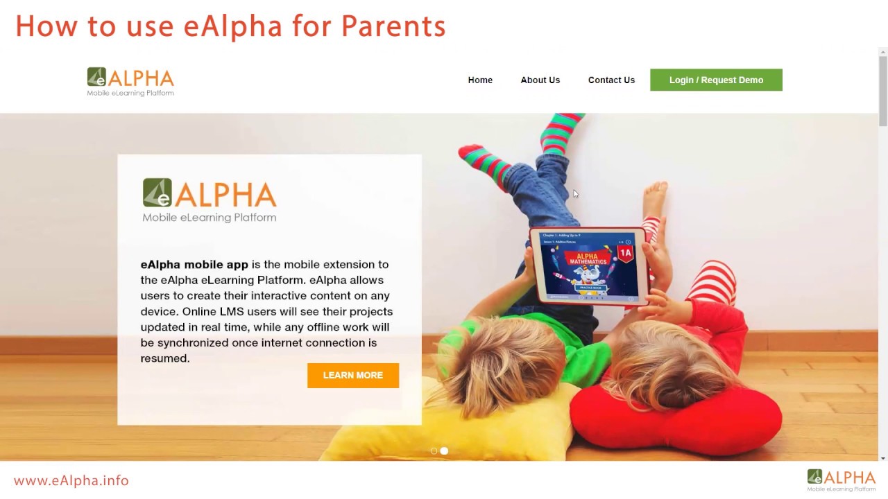 eAlpha How to Guide for parents - English version