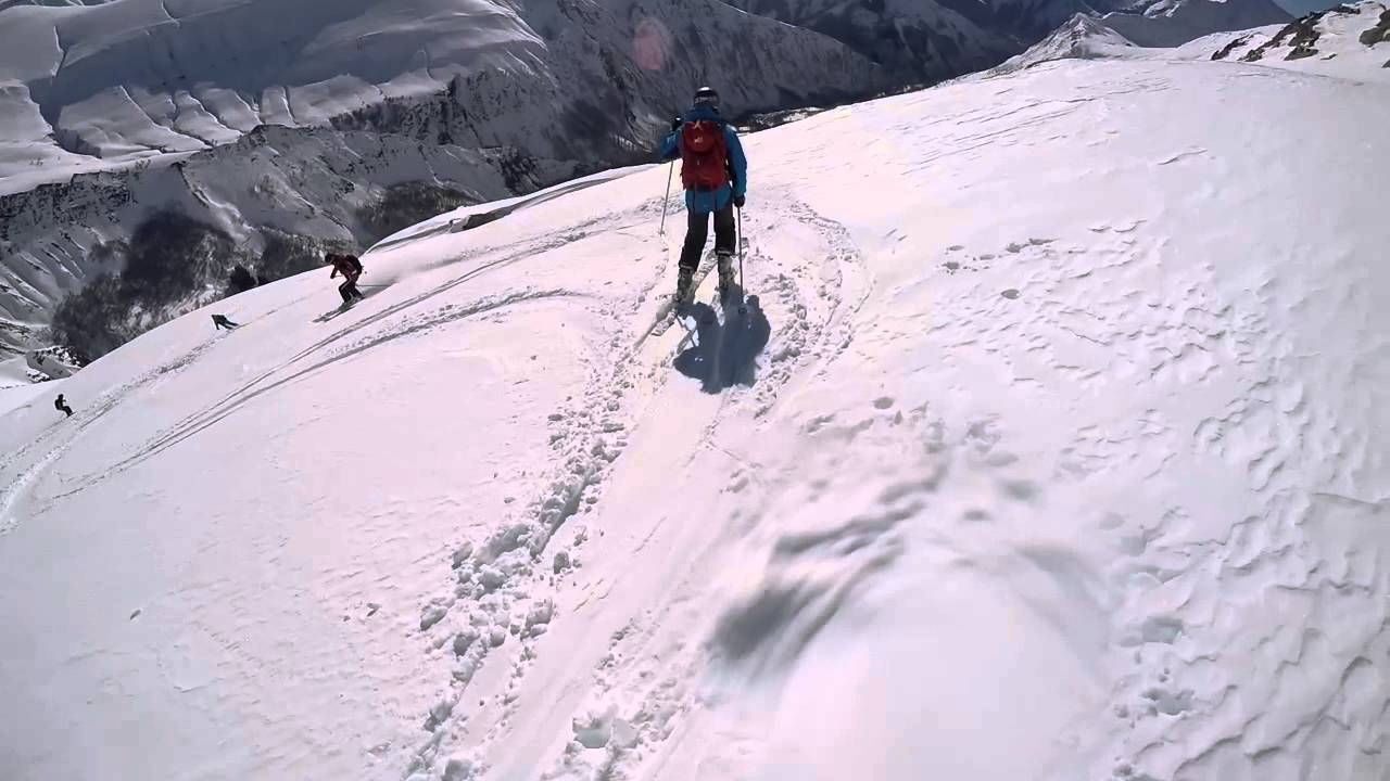Alpe Huez - Descente du glacier du Grand Sablat