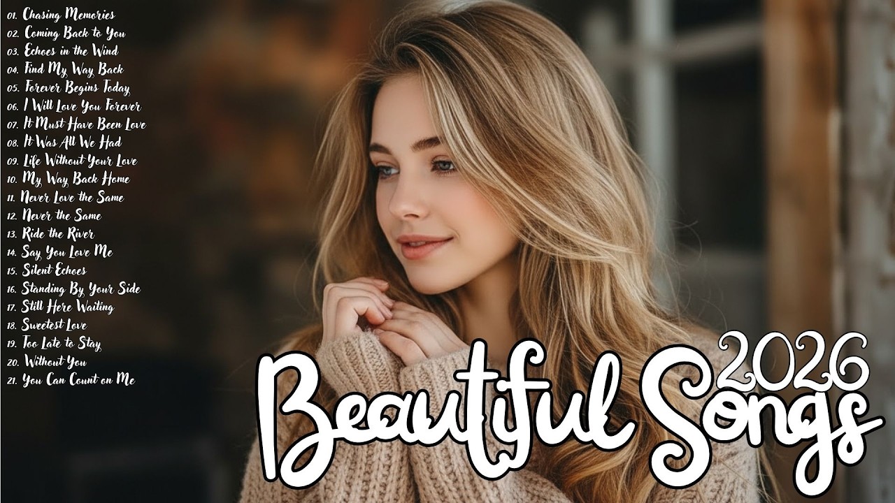 Romantic Love Songs 2026 🌙 Elegant & Emotional Easy Listening Music