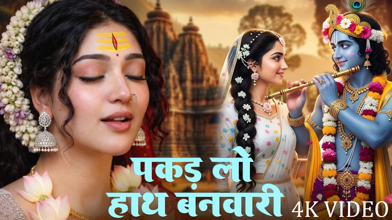 राधे कृष्ण का सबसे सुंदर भजन | पकड़ लो हाथ बनवारी नहीं तो डूब जाएंगे | Pakad Lo Hath Banwari