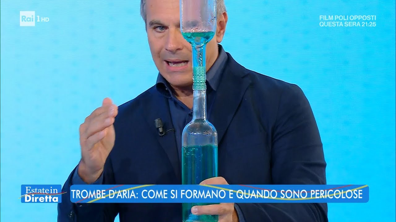 Trombe d'aria: come si formano e quando sono pericolose - Estate in diretta - 31/08/2022