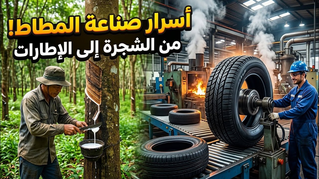 النص السماعي صناعة المطاط المفيد في اللغة العربية مستوى الرابع ابتدائي 