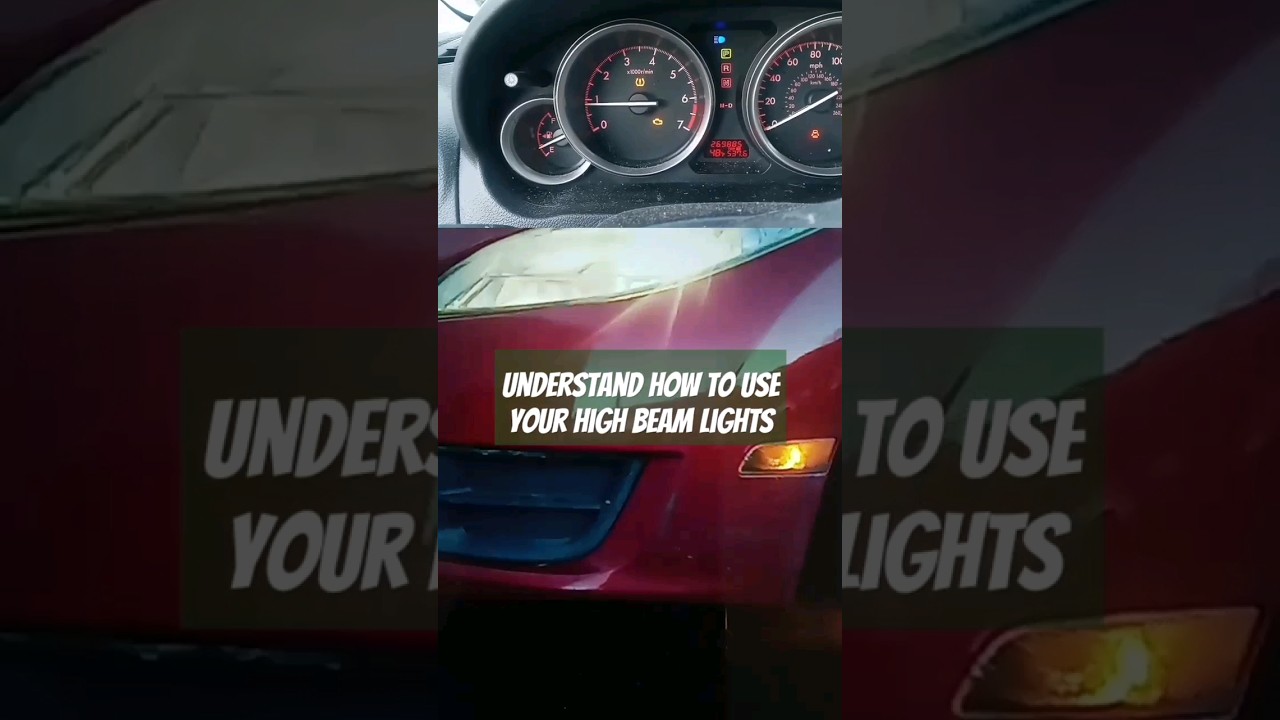 Safety!!! On the road, testing and replacing high beam lights #headlights #car